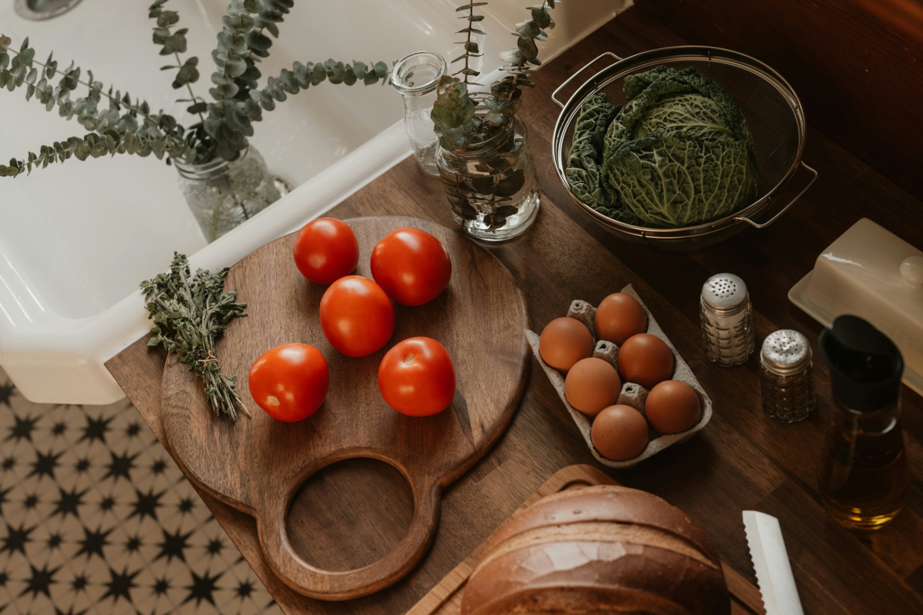Morning kitchen