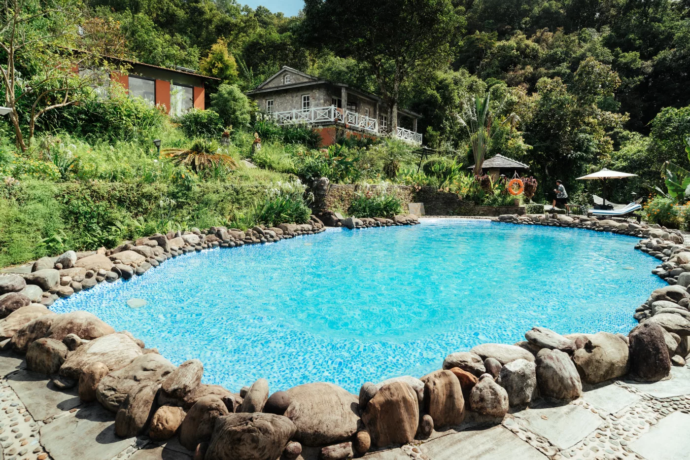Long afternoons in the pool